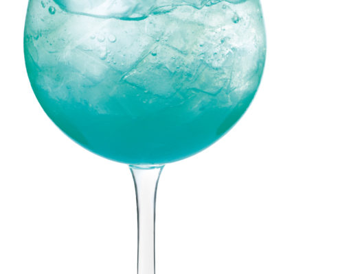 Virgin sparkling blue